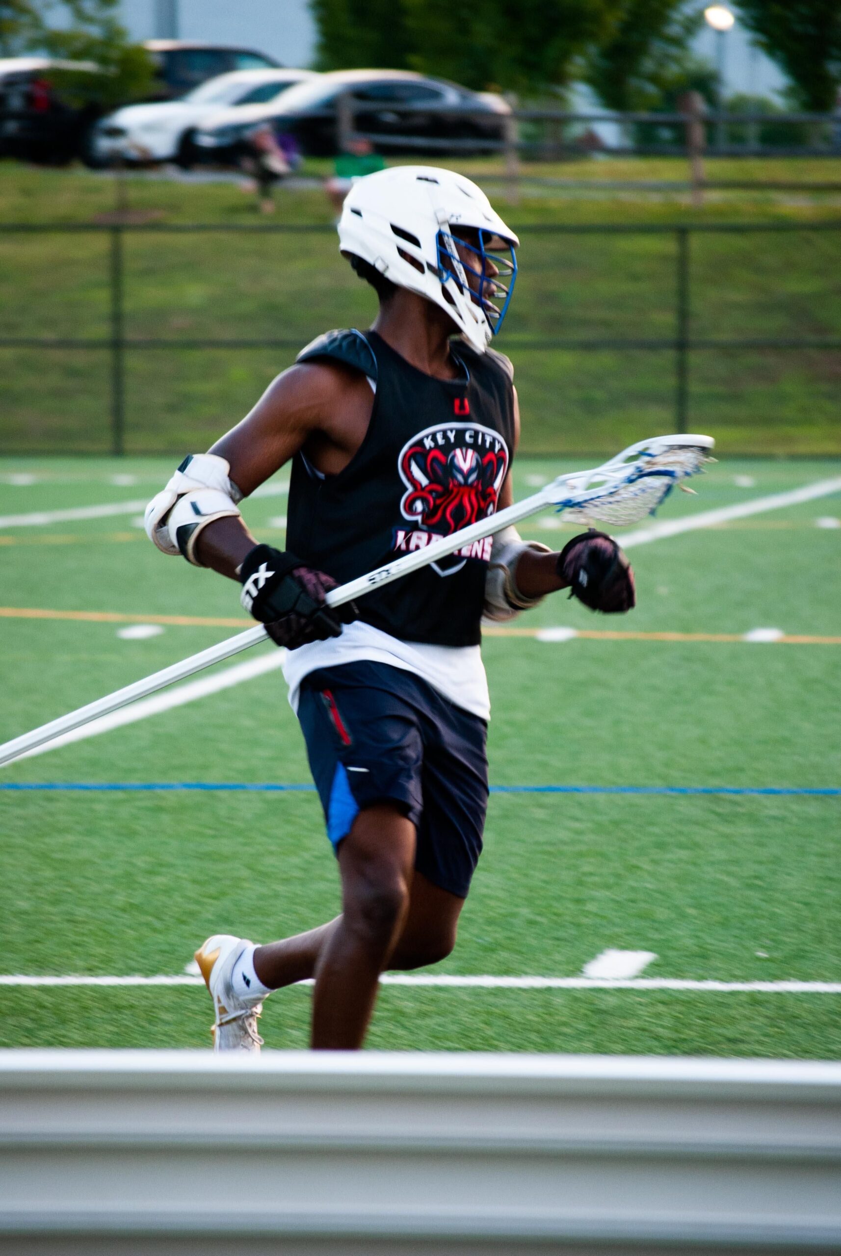 Key City Krakens youth lacrosse players